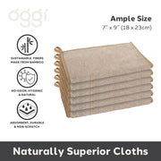 OGGI - Bamboo Kitchen Cloths Home & Kitchen Natural