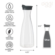 OGGI Beverage Carafe Home & Kitchen White