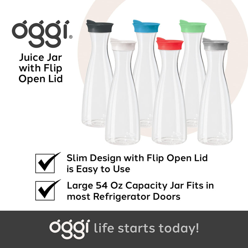 OGGI Beverage Carafe Home & Kitchen White