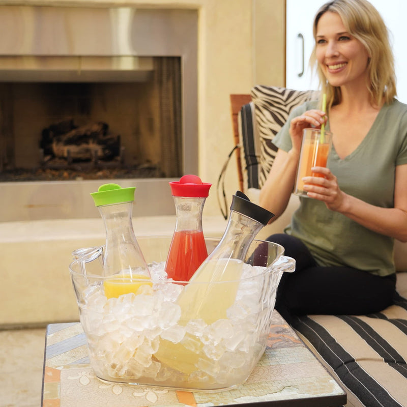 OGGI Beverage Carafe Home & Kitchen White