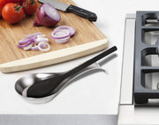 OGGI - Curved Spoon Rest Home & Kitchen Stainless Steel