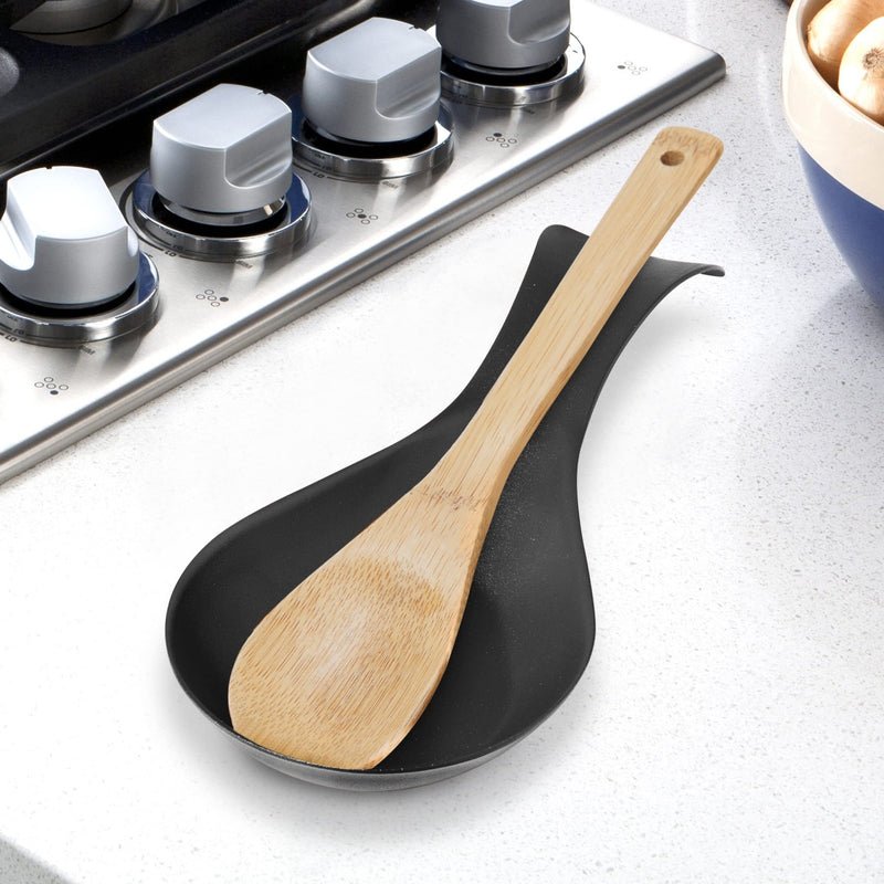 OGGI - Curved Spoon Rest Home & Kitchen Stainless Steel