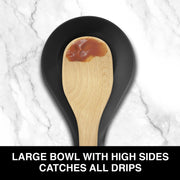 OGGI - Curved Spoon Rest Home & Kitchen Stainless Steel