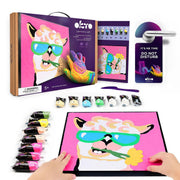 OKTO - COLORING WITH CLAY BY NUMBERS - LLAMA Games & Toys