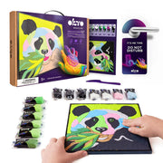 OKTO - COLORING WITH CLAY BY NUMBERS - PANDA Games & Toys