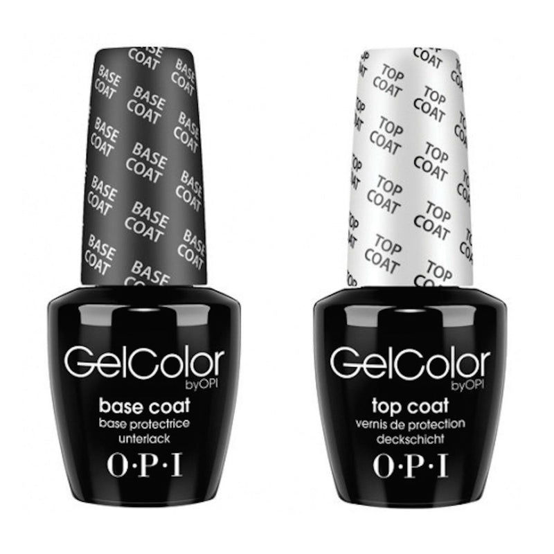 OPI - Gel Color Soak Off Gel Base & Top Coat 15 mL Each