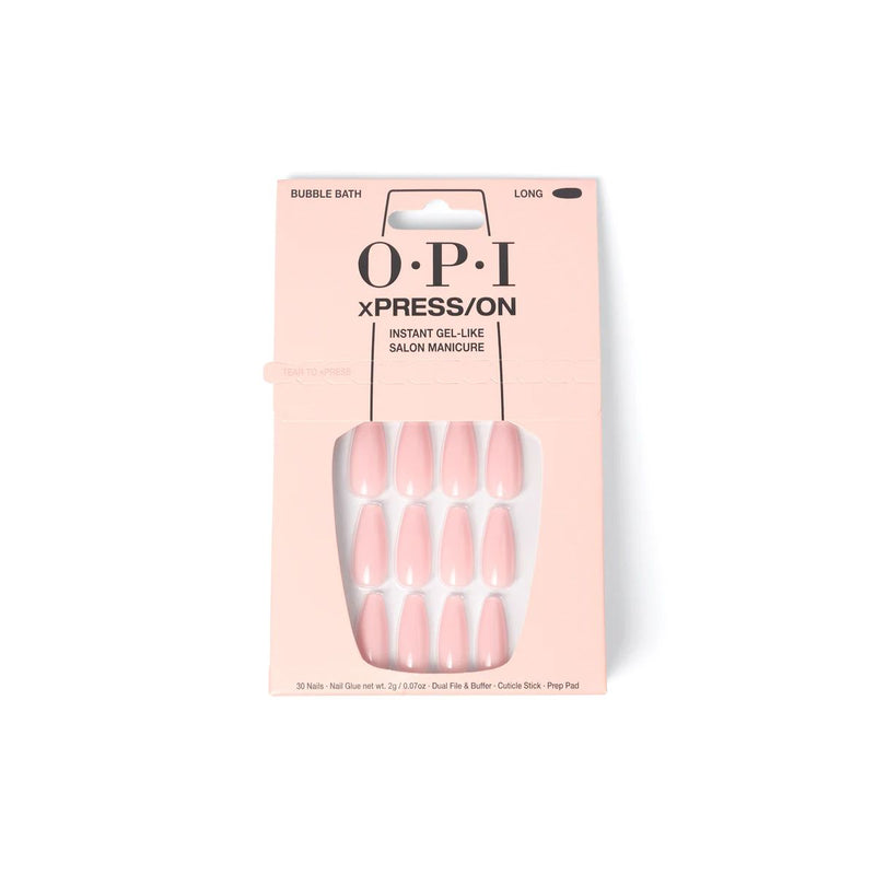 OPI - Xpress ON Artificial Nails Bubble Bath Long Coffin + Beauty & Personal Care