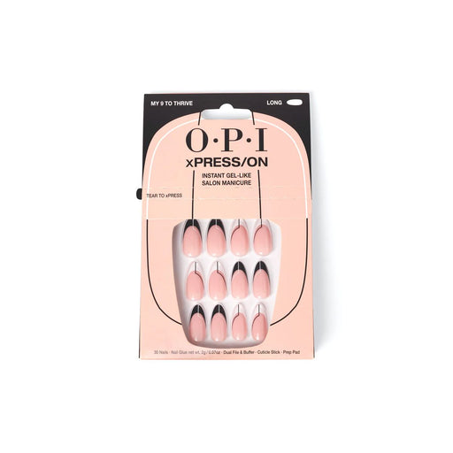 OPI - Xpress ON Artificial Nails My 9 To Thrive Classic Round + Beauty & Personal Care