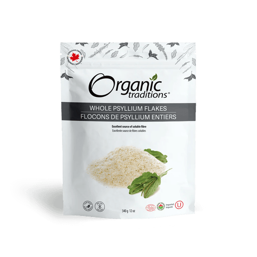 Organic Traditions - Whole Psyllium Flakes 340g Health & Wellness