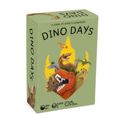 Dino Days card game box on a white background
