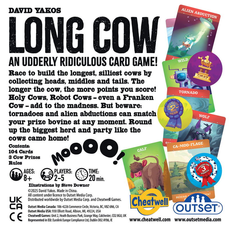 Outset Media - Long Cow Toys & Games