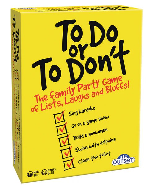 Outset Media - To Do or To Don't Games & Toys