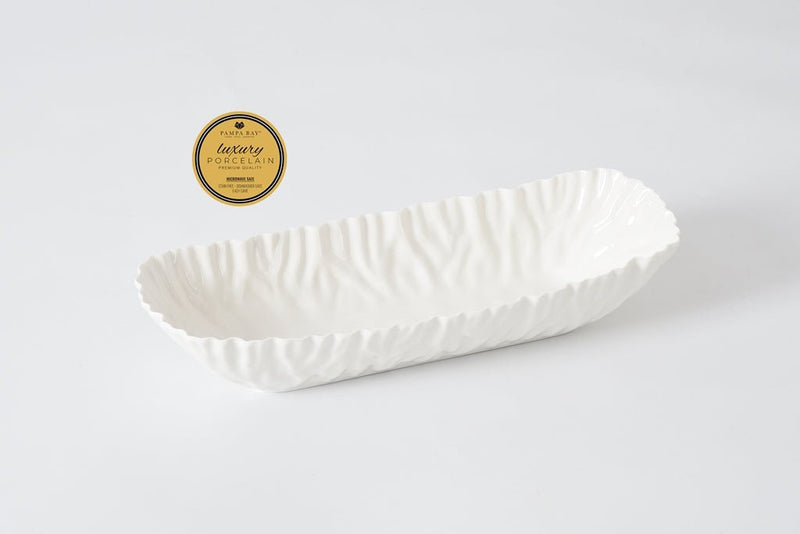 Pampa Bay - Mascali Bianca Deep Rectangular Server Home & Kitchen