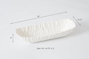 Pampa Bay - Mascali Bianca Deep Rectangular Server Home & Kitchen