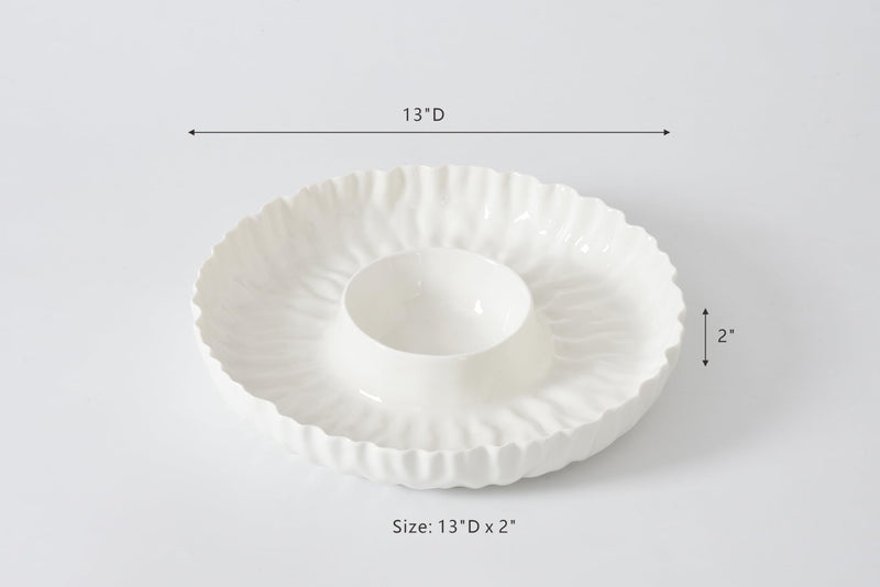 Pampa Bay Mascali Chip & Dip Home & Kitchen Mascali Bianca