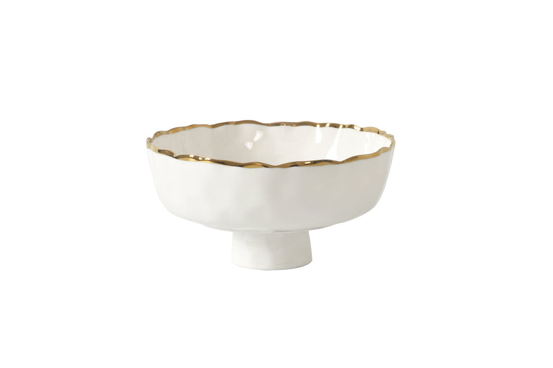 Pampa Bay - Portofino Small Footed Bowl Home & Kitchen