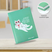 PBI - ACADEMIC AGENDA 2026 - 2027 - MEDIUM 1W/2P - CHAT PROCRASTINATEUR Office Supplies