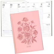 PBI - ANNUAL AGENDA 2026 - PINK FLOWERS Games & Toys
