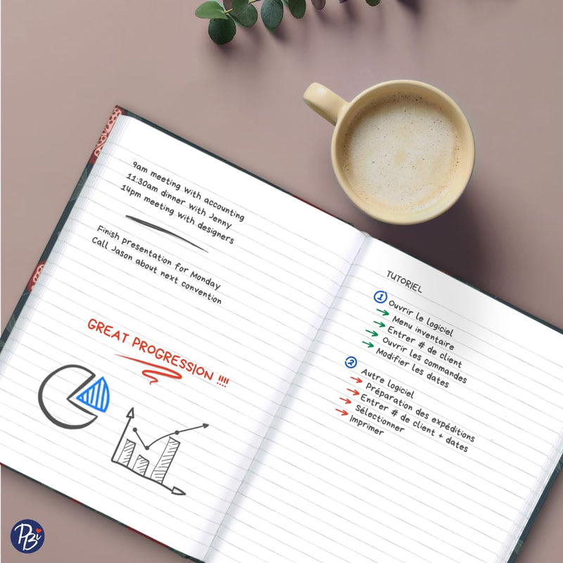 PBI - M. NOTEBOOK - POMEGRANATE Games & Toys