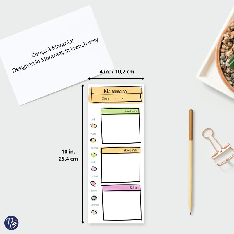 PBI - NOTEPAD - MA SEMAINE Games & Toys