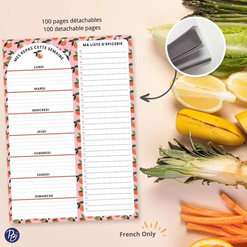 PBI - PLANNING NOTEPAD - ORANGES Games & Toys