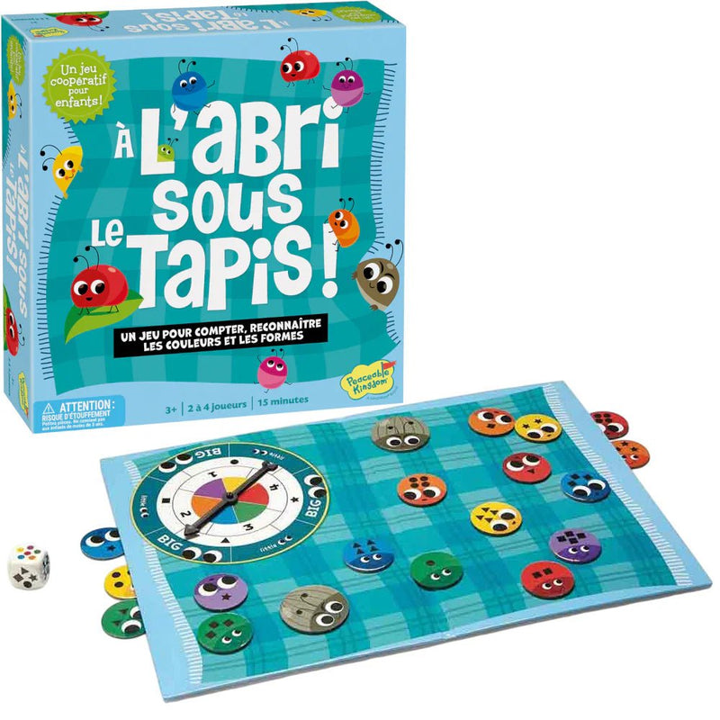 PEACEABLE KINGDOM - À L'ABRI SOUS LE TAPIS ! Games & Toys