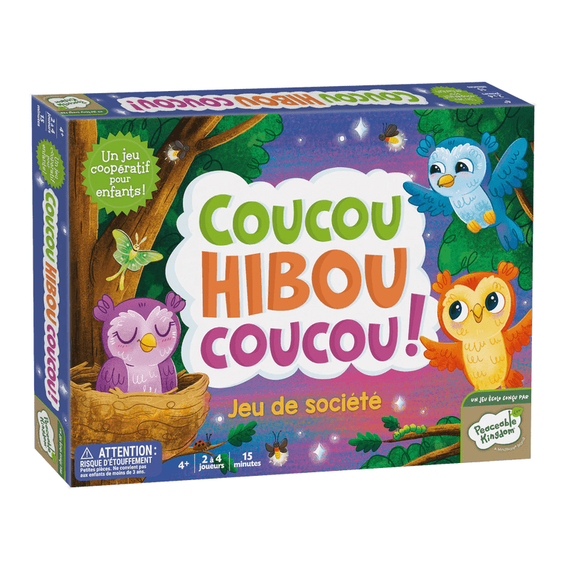 PEACEABLE KINGDOM - COUCOU HIBOU COUCOU ! Games & Toys