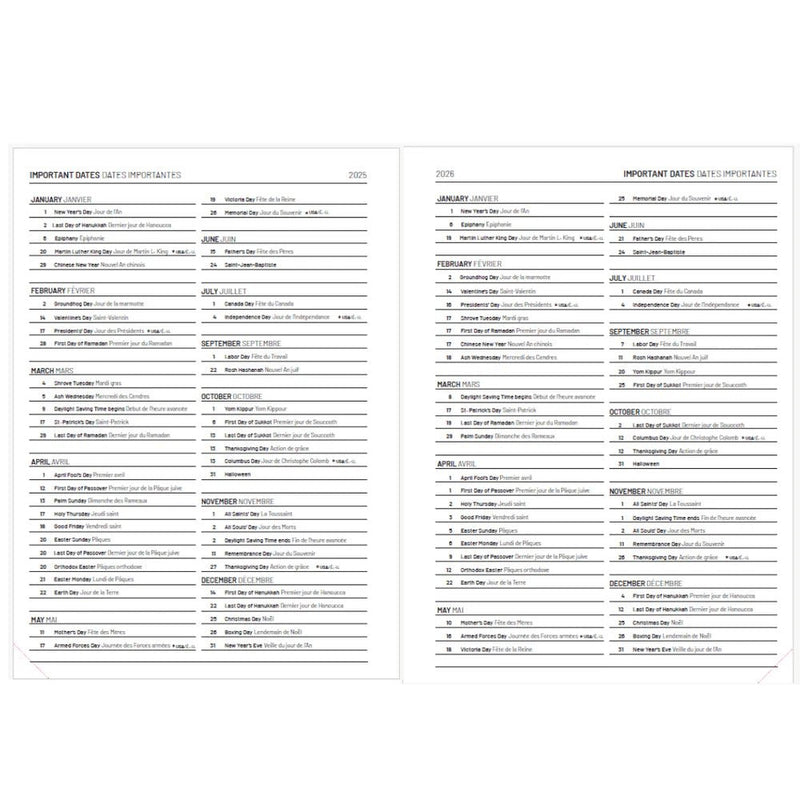 Pierre Belvedere - ACADEMIC AGENDA 2025 - 2026 - MEDIUM - FOREST Office Supplies