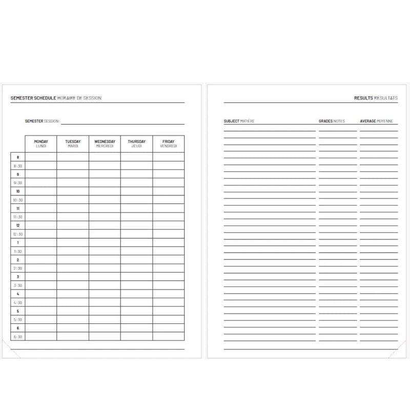 Pierre Belvedere - ACADEMIC AGENDA 2025 - 2026 - MEDIUM - FOREST Office Supplies