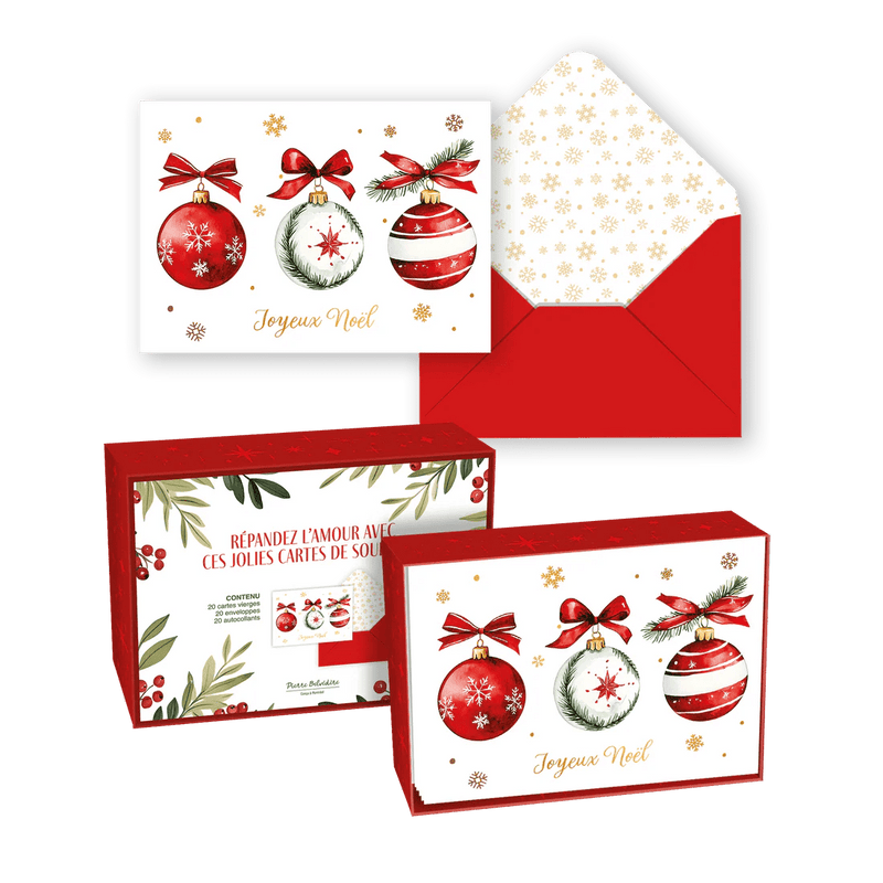 Pierre Belvedere - CARTE NOEL ENS./ 20: 3 DECORATIONS 2025 Arts & Crafts