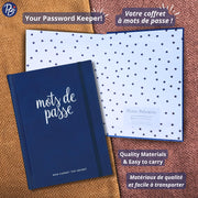 Pierre Belvedere - Password Notebook - Classic Office Supplies