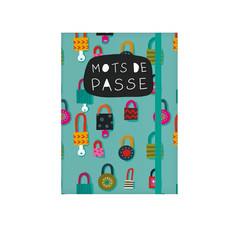 Pierre Belvedere - Password Notebook - Colored Padlocks Toys & Games