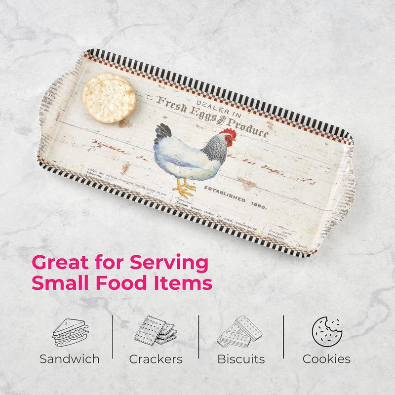 Pimpernel - On the Farm - Sandwich Tray | 15.1 x 6.5 in Home & Kitchen