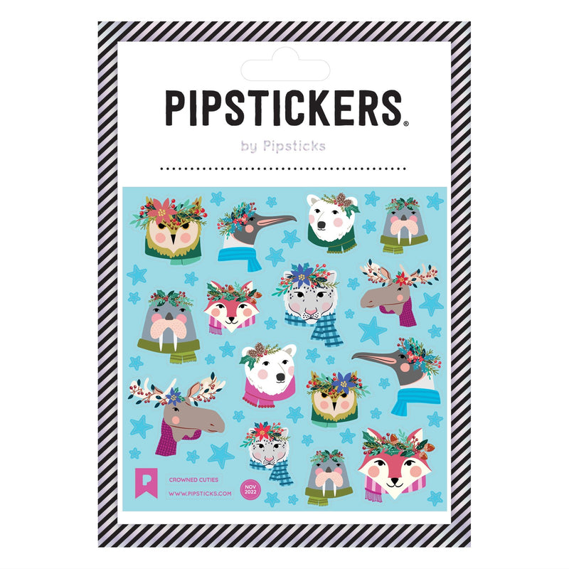 PIPSTICKERS - Crowned Cuties Arts & Entertainment