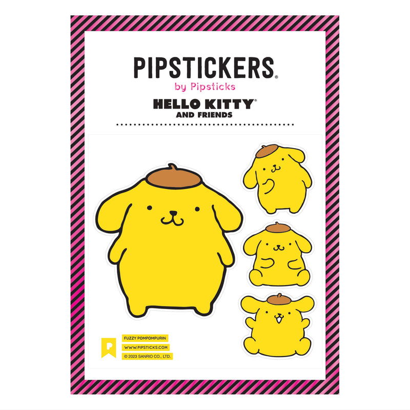 PIPSTICKERS - Fuzzy Pompompurin Arts & Entertainment