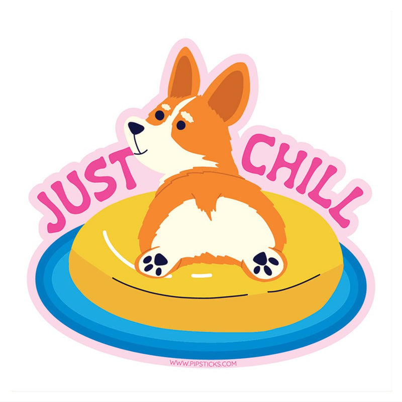 PIPSTICKERS - Just Chill Vinyl Electronics
