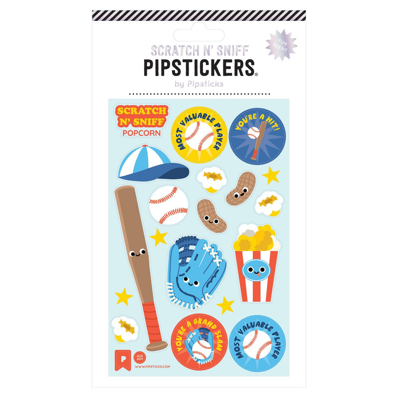 PIPSTICKERS - Play Ball Scratch 'n Sniff Arts & Entertainment