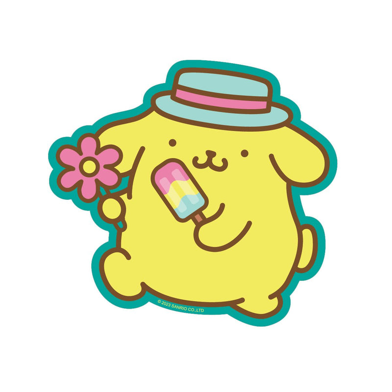 PIPSTICKERS - Pompompurin Popsicle Treat Vinyl Electronics