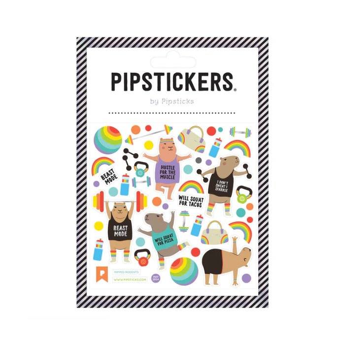 PIPSTICKERS - Ripped Rodents Arts & Entertainment