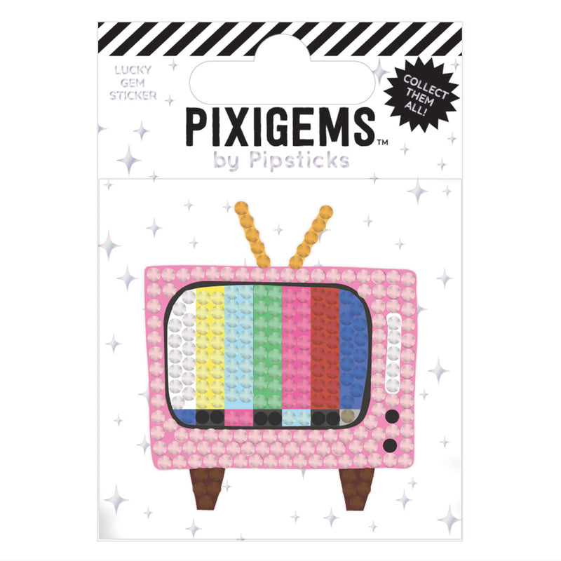 PIPSTICKERS - Tiny Television Pixigem Arts & Entertainment