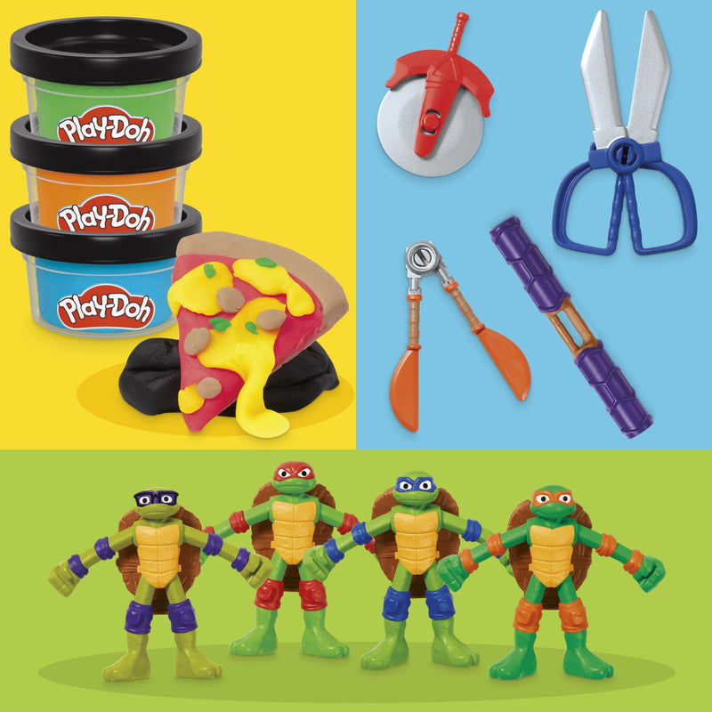 Play - Doh - TMNT COWABUNGA CREATIONS MULTIPACK Toys & Games