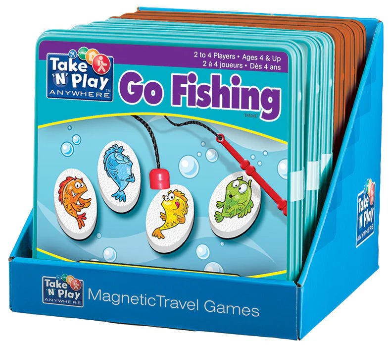 Play Monster - Take n Play: (3 Hangman/3 Go Fishing) pre - pack Toys & Games
