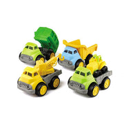 Playwell - 4 - PK CONSTRUCTION TRUCKS Toys & Games