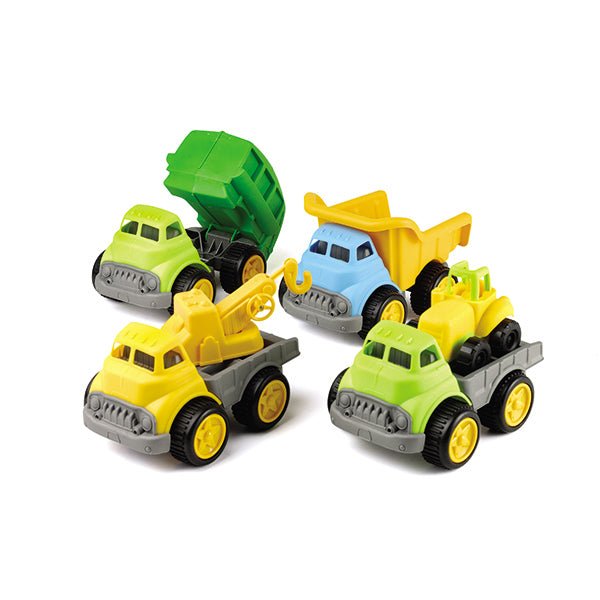 Playwell - 4 - PK CONSTRUCTION TRUCKS Toys & Games