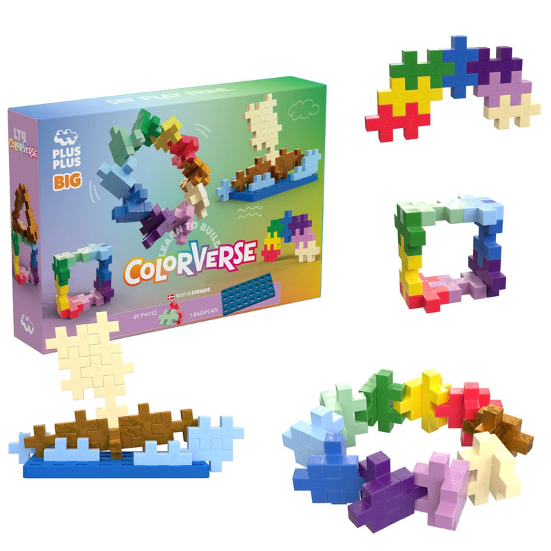 Plus - Plus - Learn TO Build - Colorverse Toys & Games