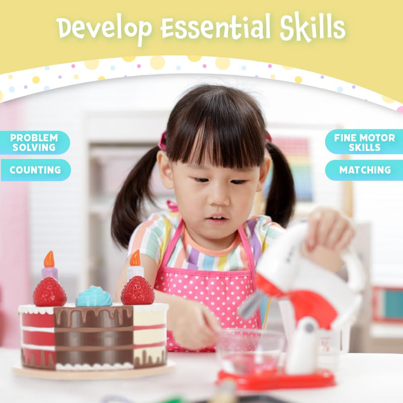 Popular Playthings - Magnetic Bake and Play Cake Set Toys & Games