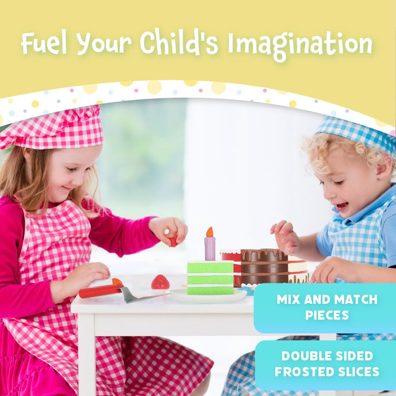 Popular Playthings - Magnetic Bake and Play Cake Set Toys & Games