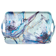 Portmeirion - Blooms in Lilac - Large Melamine Handled Tray | 18.9 x 11.6 in Home & Kitchen