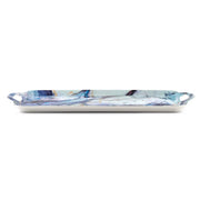 Portmeirion - Blooms in Lilac - Large Melamine Handled Tray | 18.9 x 11.6 in Home & Kitchen