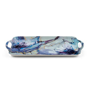 Portmeirion - Blooms in Lilac - Large Melamine Handled Tray | 18.9 x 11.6 in Home & Kitchen
